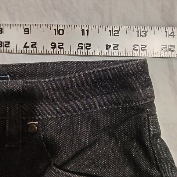 Camouflage AR and J Women JULIE R Jeans Made in Italy Black Sz 26x28 - Picture 3 of 9